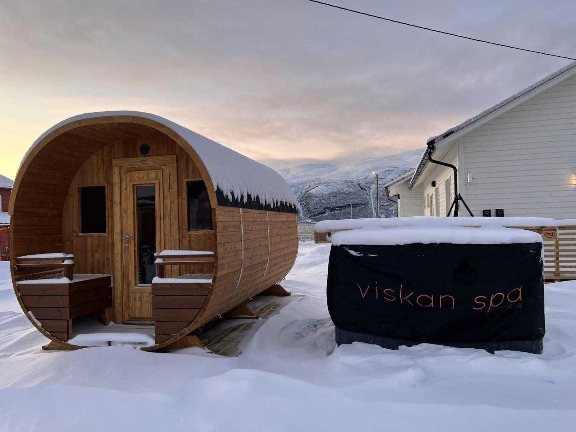 Alpan Apartments, Lyngenfjord Olderdalen 外观 照片
