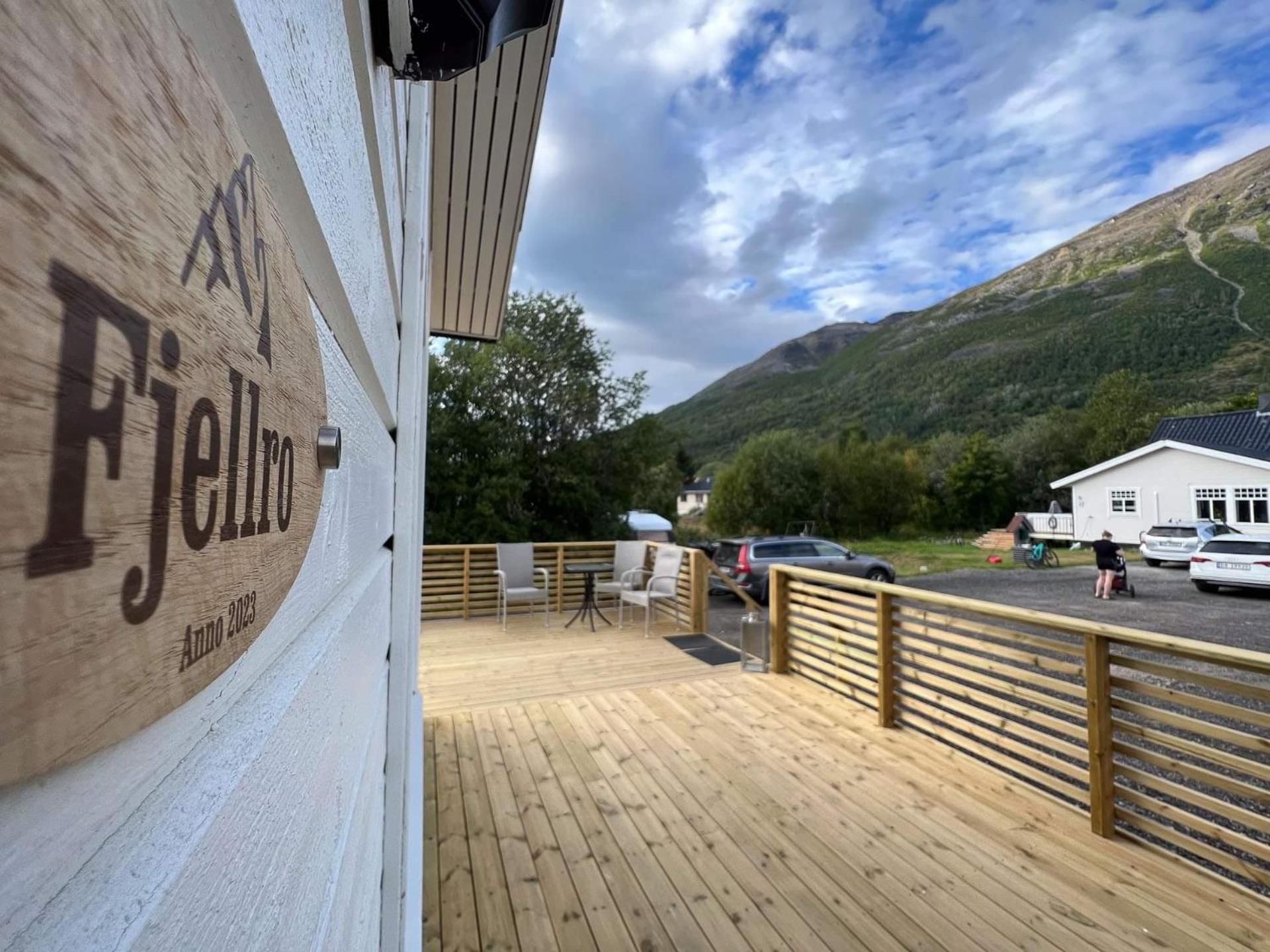 Alpan Apartments, Lyngenfjord Olderdalen 外观 照片