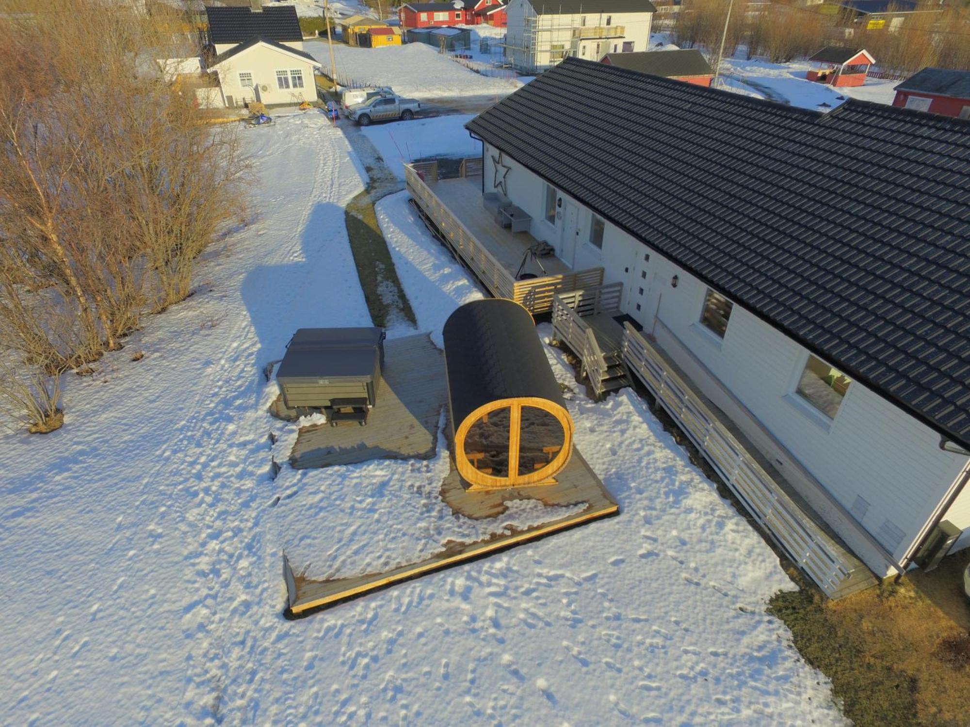 Alpan Apartments, Lyngenfjord Olderdalen 外观 照片